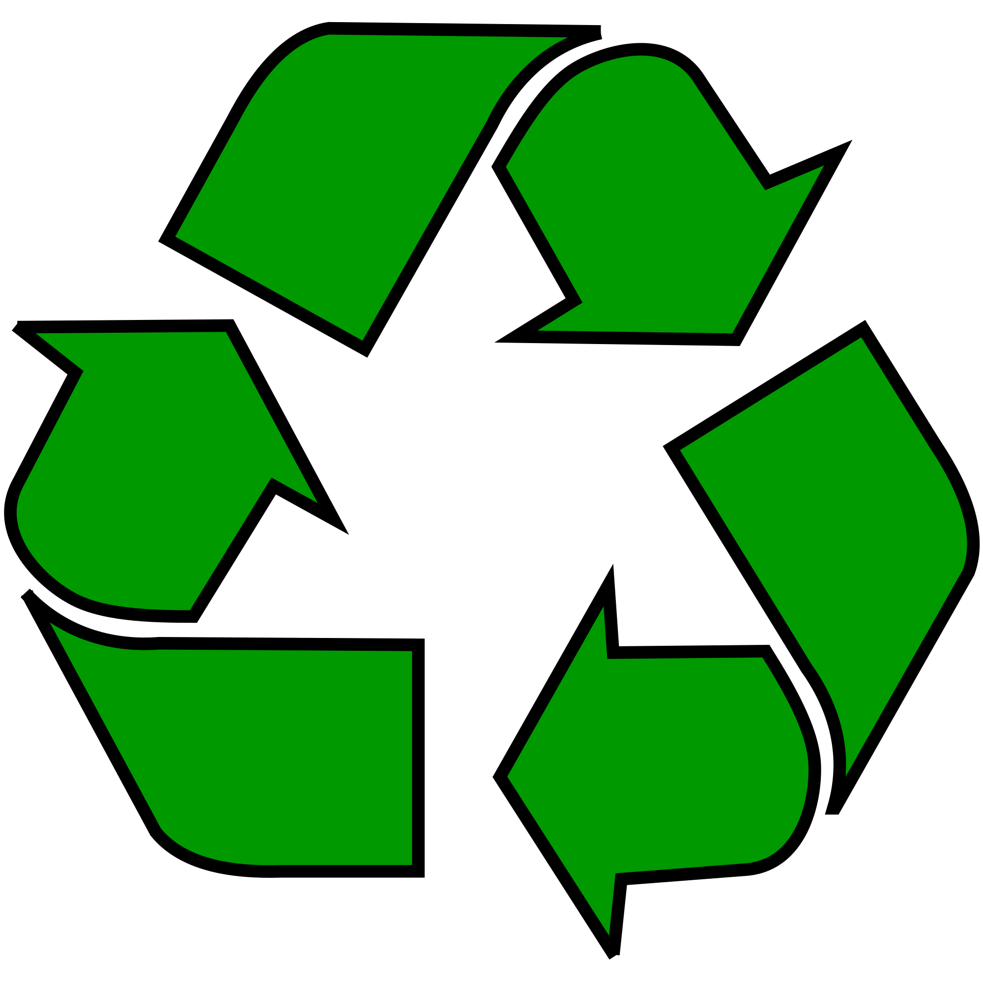 Fully Recyclable Symbol Logo Recycle